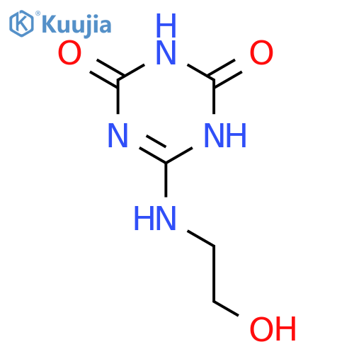 N-(2-Hydroxyethyl)ammelide structure