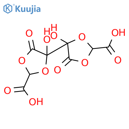 [4,4'-Bi-1,3-dioxolane]-2,2'-dicarboxylic acid, 4,4'-dihydroxy-5,5'-dioxo- structure