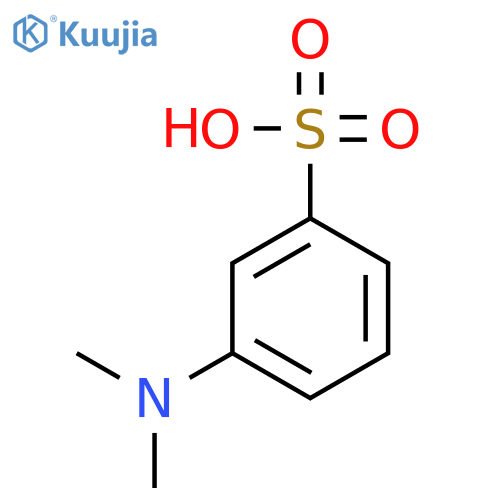3-(dimethylamino)benzenesulfonic acid structure