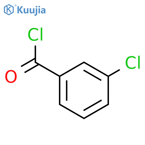 3-Chlorobenzoyl chloride structure