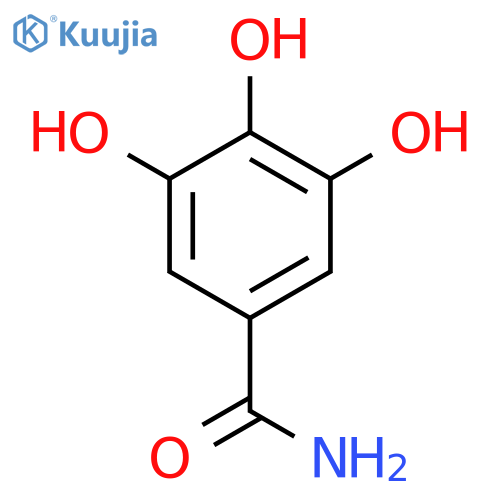 3,4,5-trihydroxybenzamide structure