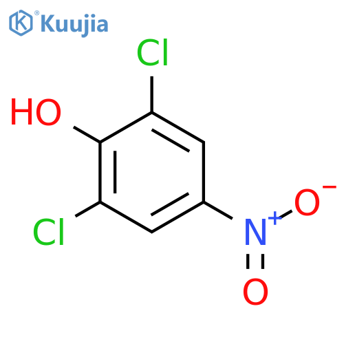 2,6-Dichloro-4-nitrophenol structure