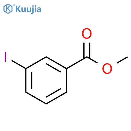 Methyl 3-iodobenzoate structure