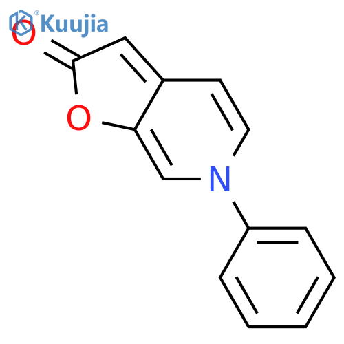 Furo[2,3-c]pyridin-2(6H)-one, 6-phenyl- structure