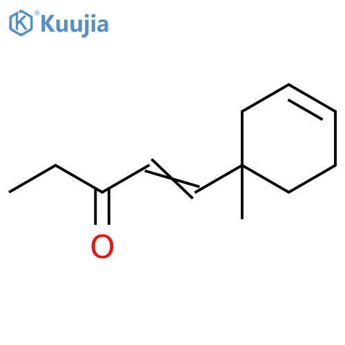 1-Penten-3-one, 1-(1-methyl-3-cyclohexen-1-yl)- structure