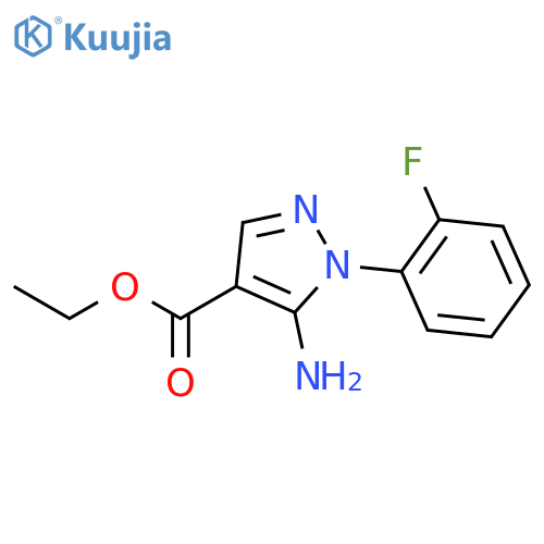 Ethyl 2-(2-Fluorophenyl)-3-imino-2,3-dihydro-1H-pyrazole-4-carboxylate structure