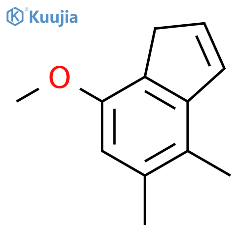 1H-Indene, 7-methoxy-4,5-dimethyl- structure