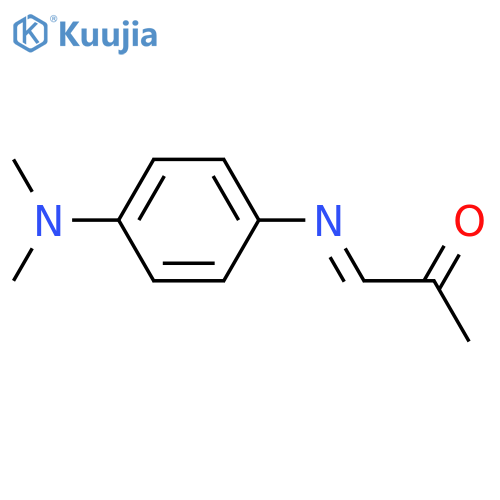 2-Propanone, 1-[[4-(dimethylamino)phenyl]imino]- structure