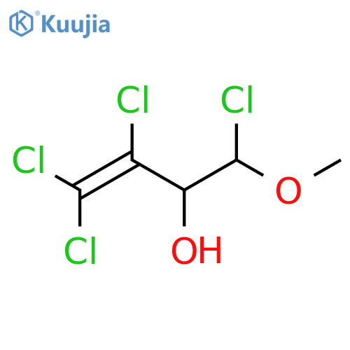 3-Buten-2-ol, 1,3,4,4-tetrachloro-1-methoxy- structure