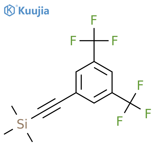 (3,5-bis(trifluoromethyl)phenylethynyl)& structure