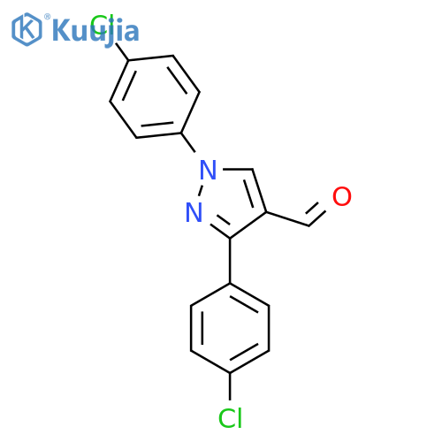 1,3-Bis(4-chlorophenyl)-1H-pyrazole-4-carbaldehyde structure