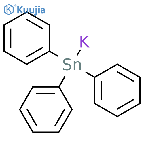 Potassium, (triphenylstannyl)- structure