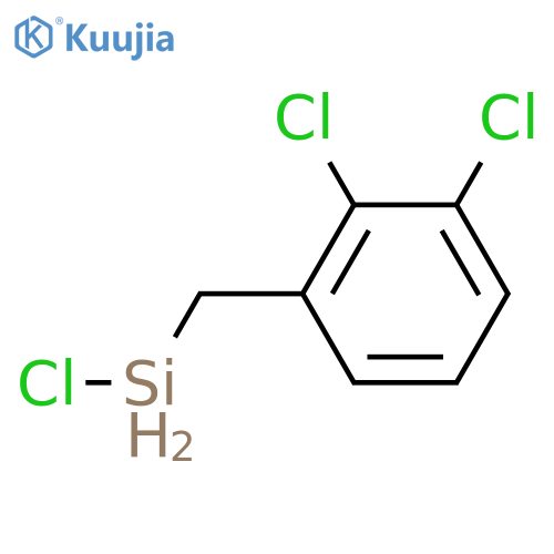 Silane, chloro(2,3-dichlorophenyl)methyl- structure