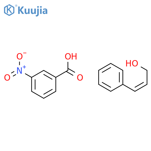 2-PROPEN-1-OL, 3-PHENYL-, 3-NITROBENZOATE structure