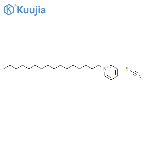 Pyridinium, 1-hexadecyl-, thiocyanate structure