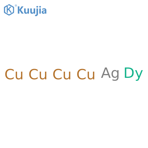Copper, compd. with dysprosium and silver (4:1:1) structure