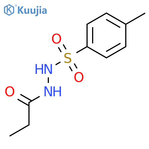 PROPANOIC ACID, 2-[(4-METHYLPHENYL)SULFONYL]HYDRAZIDE structure