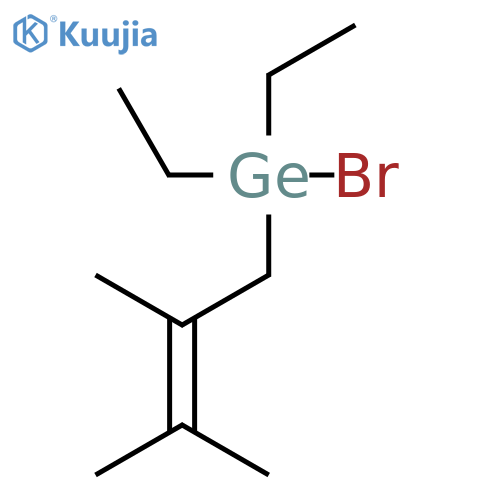 Germane, bromo(2,3-dimethyl-2-butenyl)diethyl- structure