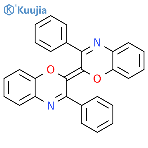 2H-1,4-Benzoxazine, 3-phenyl-2-(3-phenyl-2H-1,4-benzoxazin-2-ylidene)-, (E)- (9CI) structure