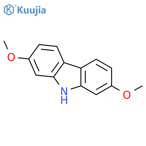 2,7-Dimethoxy-9h-carbazole structure