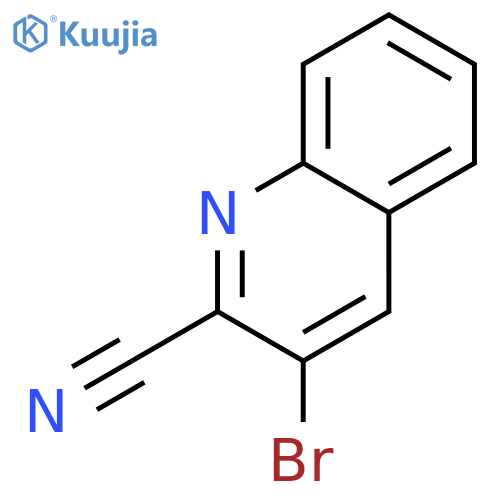 3-Bromoquinoline-2-carbonitrile structure