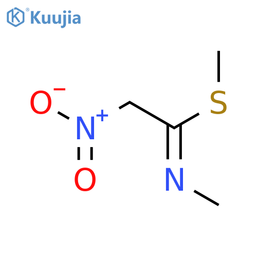 N-Methyl-1-(methylthio)-2-nitroethenamine structure