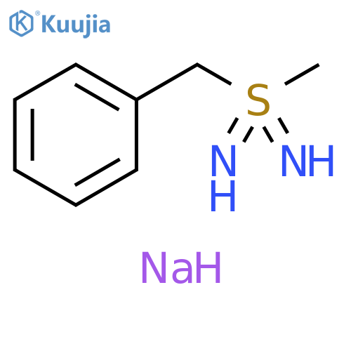 Sulfilimine, S-imino-S-methyl-S-(phenylmethyl)-, sodium salt (1:1) structure