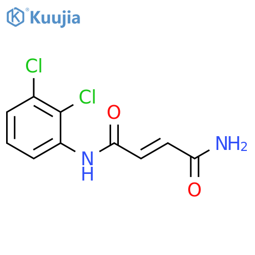 2-Butenediamide, N-(2,3-dichlorophenyl)-, (E)- structure
