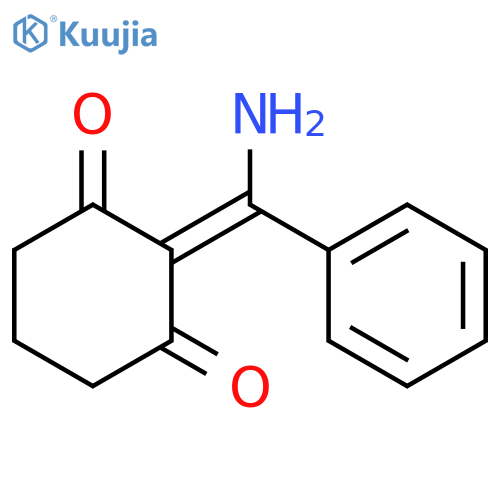 1,3-Cyclohexanedione, 2-(aminophenylmethylene)- structure