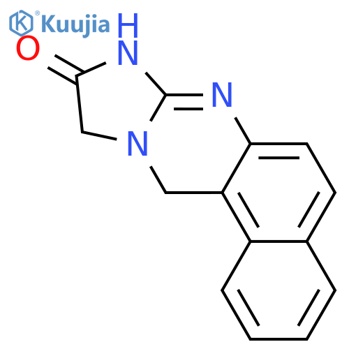 BENZ[F]IMIDAZO[2,1-B]QUINAZOLIN-9(10H)-ONE, 8,12-DIHYDRO- structure