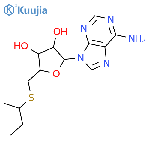 5'-S-(1-Methylpropyl)-5'-thio-adenosine structure