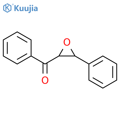 Methanone, phenyl[(2R,3S)-3-phenyloxiranyl]- structure