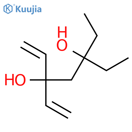 1-Heptene-3,5-diol, 3-ethenyl-5-ethyl- structure