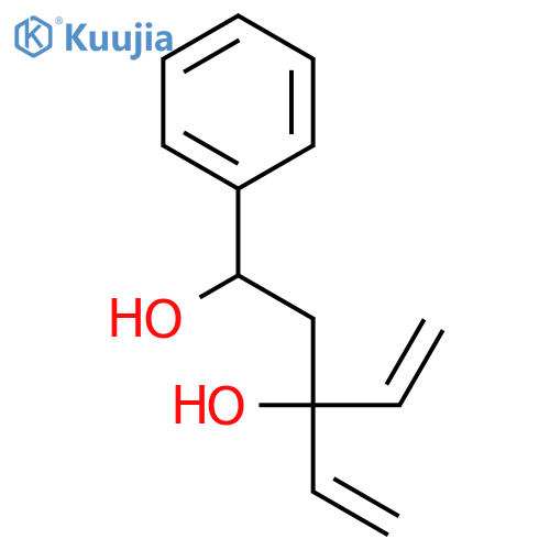 4-Pentene-1,3-diol, 3-ethenyl-1-phenyl- structure