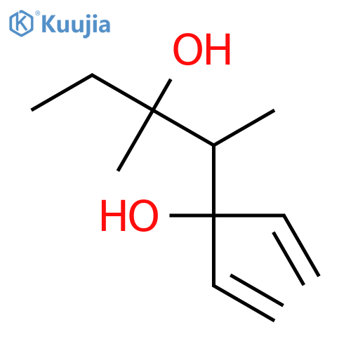 1-Heptene-3,5-diol, 3-ethenyl-4,5-dimethyl- structure