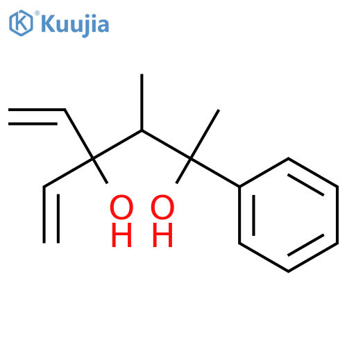 5-Hexene-2,4-diol, 4-ethenyl-3-methyl-2-phenyl- structure