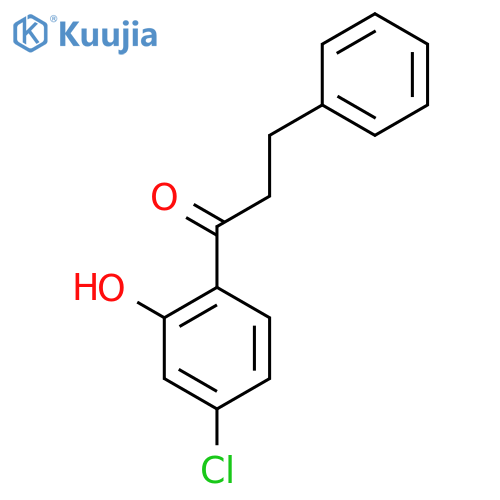 1-Propanone, 1-(4-chloro-2-hydroxyphenyl)-3-phenyl- structure