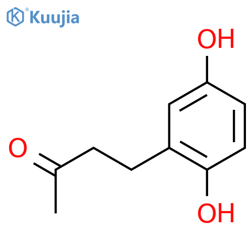 4-(2,5-dihydroxyphenyl)butan-2-one structure