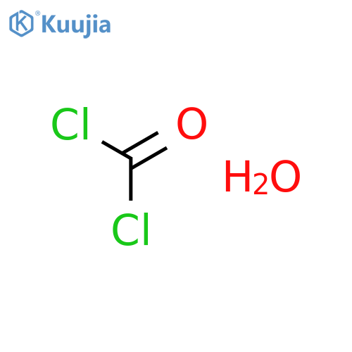 Carbonic dichloride, monohydrate structure