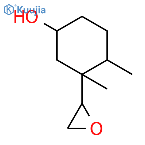 CYCLOHEXANOL, 3,4-DIMETHYL-3-OXIRANYL- structure