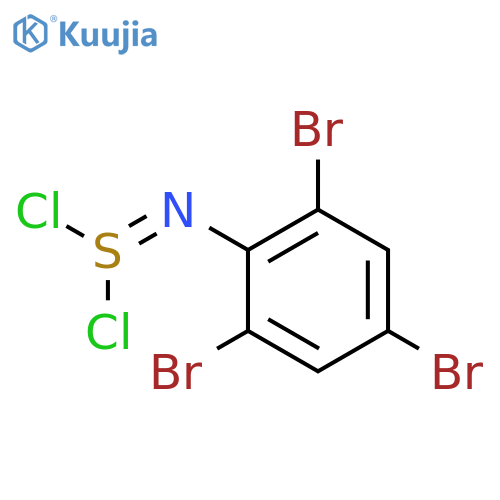 Imidosulfurous dichloride, (2,4,6-tribromophenyl)- structure