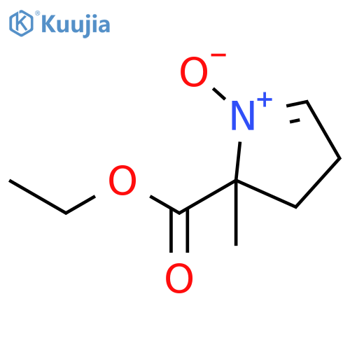 2-(ethoxycarbonyl)-2-methyl-3,4-dihydro-2H-pyrrol-1-ium-1-olate structure