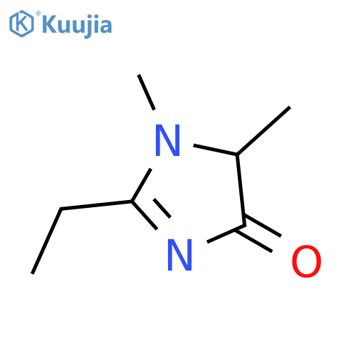 4H-Imidazol-4-one, 2-ethyl-1,5-dihydro-1,5-dimethyl- structure