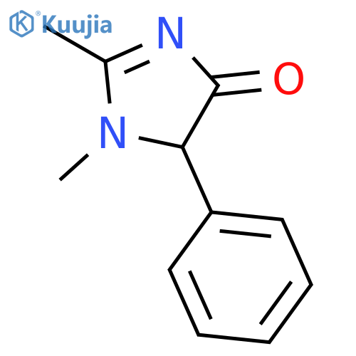 4H-Imidazol-4-one, 1,5-dihydro-1,2-dimethyl-5-phenyl- structure