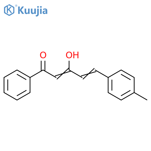 2,4-Pentadien-1-one, 3-hydroxy-5-(4-methylphenyl)-1-phenyl- structure
