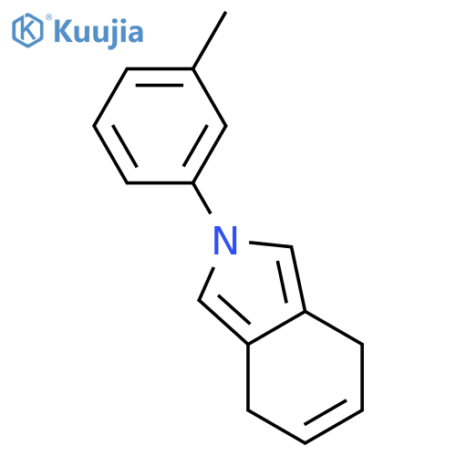 2H-Isoindole, 4,7-dihydro-2-(3-methylphenyl)- structure