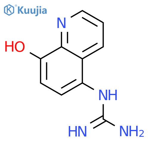 Guanidine, (8-hydroxy-5-quinolinyl)- structure