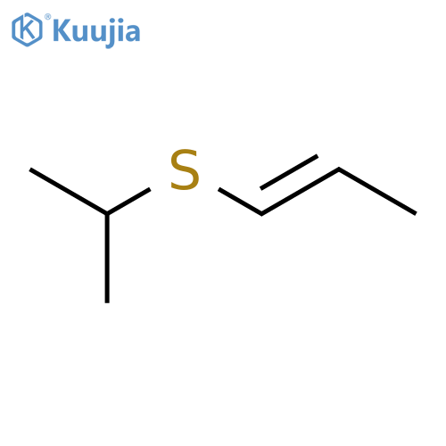 (e) isopropyl-1-propenylsulfide structure