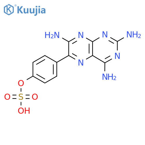 Hydroxytriamterene sulfate structure