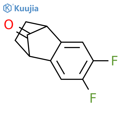 1,4-Methanonaphthalen-9-one, 6,7-difluoro-1,2,3,4-tetrahydro- structure